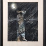Anwar Saeed, Untitled (Man at Night)