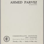 Ahmed Parvez, Still Life, 1978