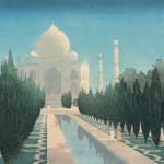 Lancelot Ribeiro, City with White Sky, 1965