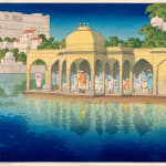 Lancelot Ribeiro, City with White Sky, 1965