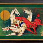 Lancelot Ribeiro, City with White Sky, 1965