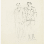 Bhupen Khakhar, Two Men in a Toilet, 1979