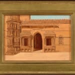 Lancelot Ribeiro, City with White Sky, 1965