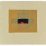 Lancelot Ribeiro, City with White Sky, 1965