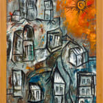 Lancelot Ribeiro, City with White Sky, 1965