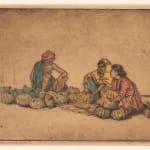 Lancelot Ribeiro, City with White Sky, 1965