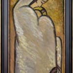 Francis Newton Souza, Standing Nude in City Background, 1959
