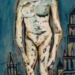 Francis Newton Souza, Untitled (Female Nude), 1986