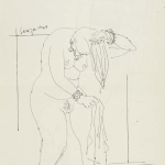 Francis Newton Souza, Untitled (Venus), 1949