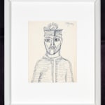 Francis Newton Souza, Untitled (Cardinal), 1954