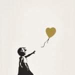 Banksy, Girl With Balloon Unsigned, 2004