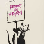 Banksy, Graffiti Artists Must Report To Reception, ca . 2005