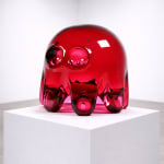Dylan Martinez, Pac-Man Sculpture Cobalt (Small), 2025