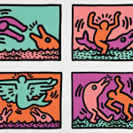 Damien Hirst, Souls III (Hazy Gold / Silver Gloss / Rustic Copper), 2010