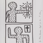Keith Haring, Safe Sex T Shirt, 1989