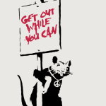Banksy, Graffiti Artists Must Report To Reception, ca . 2005