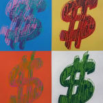 Andy Warhol, Dollar Sign F.S. II 281-282 (4) , 1982