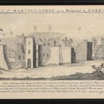 Samuel Buck, THE SOUTH VIEW OF ST. MARTIN'S-ABBEY, 1721