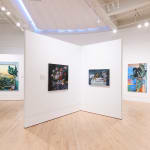Installation view of Bedford Gallery's exhibition "Observations of a Still Life," featuring Sabrina Bockler's artwork