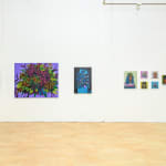 Dennis Brown's install photos of a gallery wall
