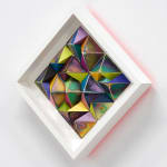 Sean Newport abstract colorful wall sculpture