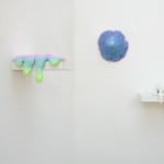 Installation shot of Dan Lam sculptures