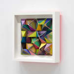 Sean Newport abstract colorful wall sculpture