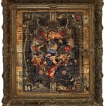 Handiedan vintage pinup relief