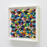Sean Newport abstract colorful wall sculpture