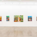 Installation image of Nicholas Bono Kennedy's artwork at Hashimoto Contemporary LA