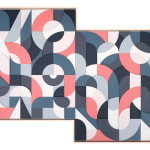 Scott Albrecht wood relief painting