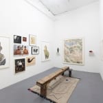 Installation photo of "The Invisible Dog Goes for a Walk" group exhibition