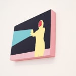 Mario Wagner colorful painting of figure