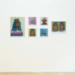 Dennis Brown's install photos of a gallery wall