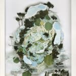 Gregory Euclide mixed media abstracted nature scene