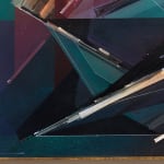 Augustine Kofie abstract painting detail