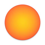 Jan Kaláb bright orange circle