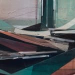 Augustine Kofie abstract painting detail