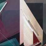 Augustine Kofie abstract painting detail