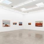 Installation image of Rachel Gregor's solo exhibition Still Summer at Hashimoto Contemporary Los Angeles