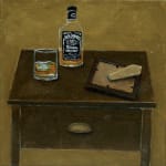 photo of painting without the frame
