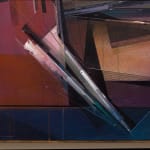 Augustine Kofie abstract painting detail