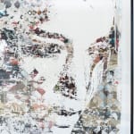 Installation image of Vhils' Pictorial Series #19 at Hashimoto Contemporary
