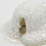Dan Lam white slime sculpture detail