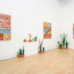 installation photo of Jeff Canhams artwork