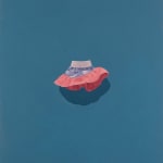 skirt on a blue background
