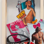 closeup detail of painting