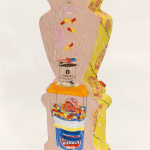 Sarah Allwine's sculpture of a bubblegum dispenser
