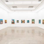 Installation image of Nicholas Bono Kennedy's artwork at Hashimoto Contemporary LA