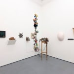 Installation photo of "The Invisible Dog Goes for a Walk" group exhibition